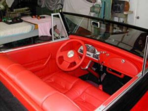1934 GM Red steering wheel Leather 300x225 1
