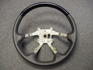 2002 T Bird painted wood steering wheel after 300x225 1