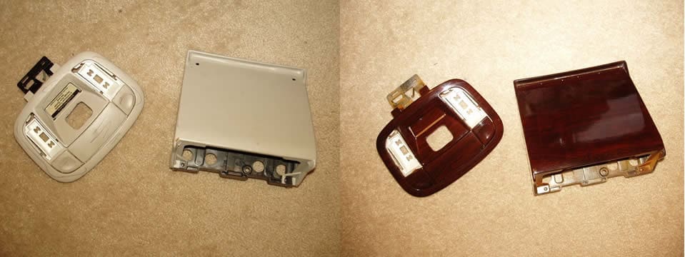 98 Cadillac wood grain dash 5 after