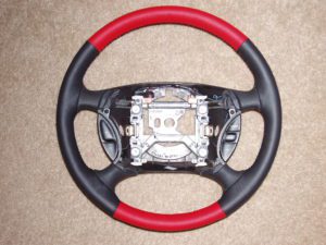 Ford Mustang 1999 steering wheel Leather 300x225 1