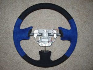 Mazda Miata 1999 steering wheel Leather suede 300x225 1