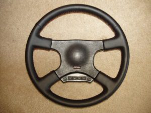 Mistubishi Starion 1989 steering wheel Leather 300x225 1