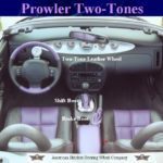 Prowler Int Purple Two Tone steering wheel Leather