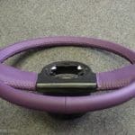 1984 85 Chevy Corvette steering wheel Leather Purple angle