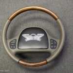 1999 Lincoln steering wheel Wood Leather