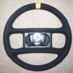 1Chevy Camaro steering wheel Leather Suede 1989
