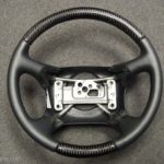 97 GM steering wheel Carbon Fiber Black