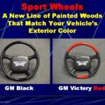 98 02 GM chevrolet truck steering wheel Leather wood Sport Wheels