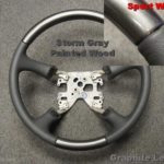 98 02 GM steering wheel Painted Storm Gray