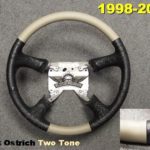 98 02 GM steering wheel Two Tones Ostrich Neutral