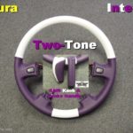 Acura steering wheel Purple Two Tone