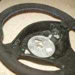 BMW M series steering wheel suede