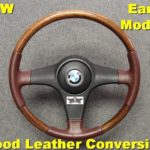 BMW steering wheel Early Wood Leather