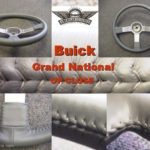 Buick Grand National steering wheel up close