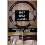 Buick Lasabre 1997 Wood Grain Leather Steering Wheel 1