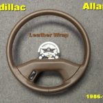 Cadillac Allante1986 89 steering wheel Burgandy