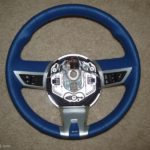 Camaro 2010 steering wheel blue