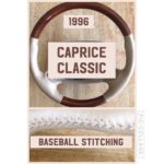 Caprise Classic 1996 Wood Grain Leather Steering Wheel