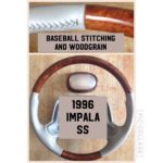 Chevrolet Impala SS 1996 Wood Grain Leather Steering Wheel