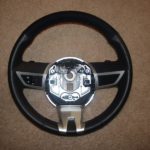 ChevyCamaro2010 Suede Steering Wheel
