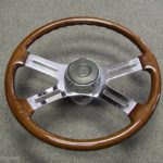 Class 8 Medium Duty steering wheel Wood only