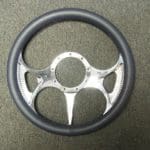 Colorado Customs steering wheel Black Wrap