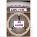 Corvette 1959 Leather Steering Wheel