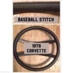 Corvette 1978 Leather Steering Wheel