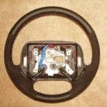 Corvette 1998 steering wheel Leather suede