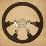 Corvette Alcantara Suede steering wheel Leather