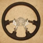 Corvette Alcantara steering wheel Suede