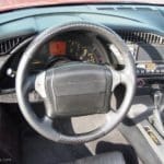 Corvette Sun Shine Carbon Fiber steering wheel Leather 1