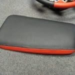 Corvette ZO6 Center console Red and Black Leather