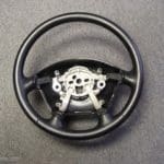 Corvette ZO6 steering wheel Leather Before