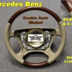 DD Walnut 93 99 Mercedes steering wheel Stain Leather