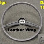 Dodge Dart steering wheel 1