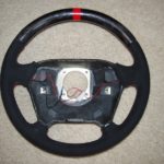 Ferrari carbon fiber leather steering wheel