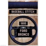 Ford Bronco 1995 Leather Steering Wheel