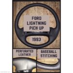 Ford Lightning 1993 Leather Steering Wheel