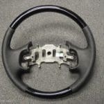 Ford Sport steering wheel Black painted with Black Perf