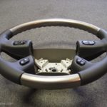 GM 03 Hummer Steering Wheel Pewter graphite angle