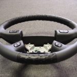 GM 03 Hummer steering wheel Ostrich two tone angle