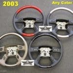 GM 03 steering wheel All Colors