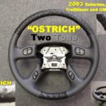 GM 03 steering wheel Ostrich Two Tone