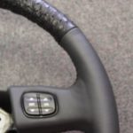GM 03 steering wheel Ostrich tow tone top Rt