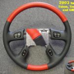 GM 03 steering wheel Two Tone Red Graph 1