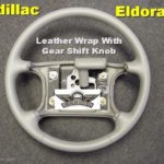 GM Cadillac Eldorado steering wheel with shift knob