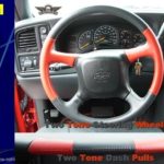 GM steering wheel Two Tone with Dash Pull