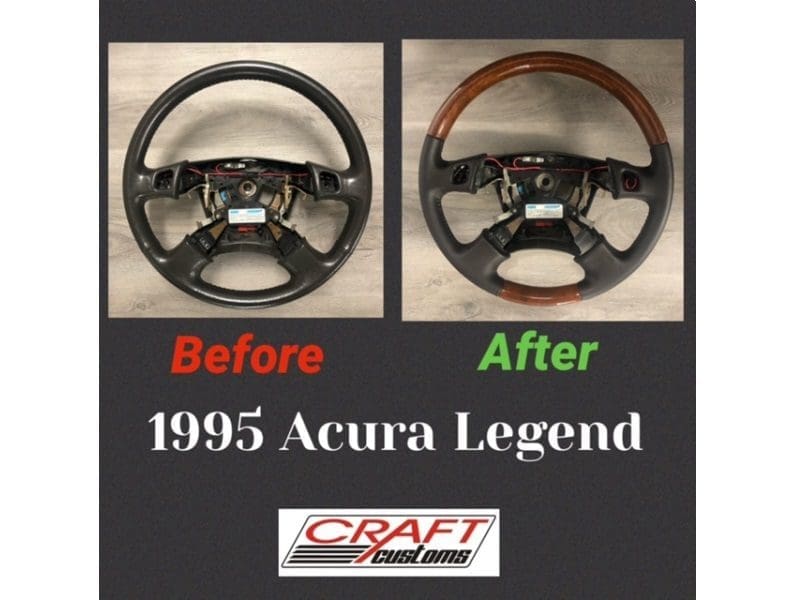Acura Wood Steering Wheel
