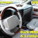 Impala Dark Walnut Leather steering wheel